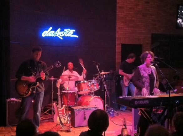Kelley Hunt and band, Dakota Jazz Club, Minneapolis, MN, 2/16/13