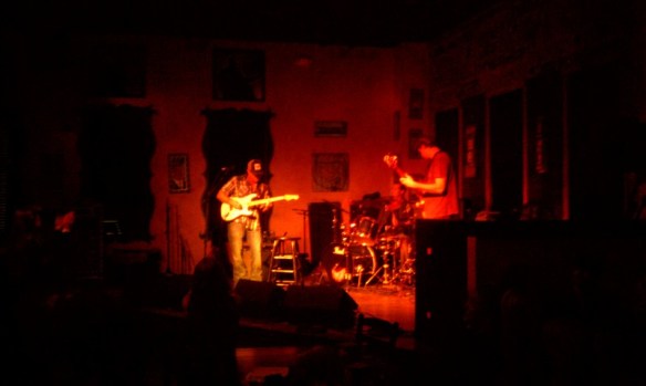 Shane cookin' in the blues Kitchen!