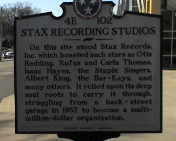 Stax Recording Studios, Memphis, TN