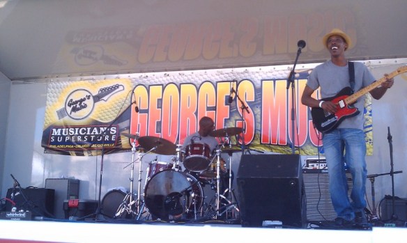 Cedric Burnside and Trenton Ayers, Springing the Blues 2013