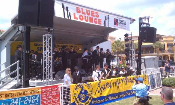 The kids are alright! Fletcher High School band rocks the Blues Lounge stage!