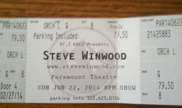Winwood tix