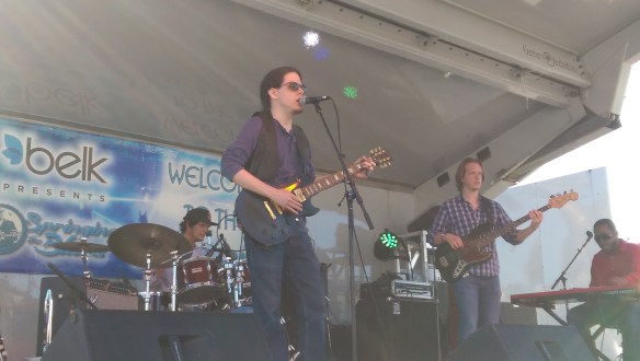 Conrad Oberg onstage